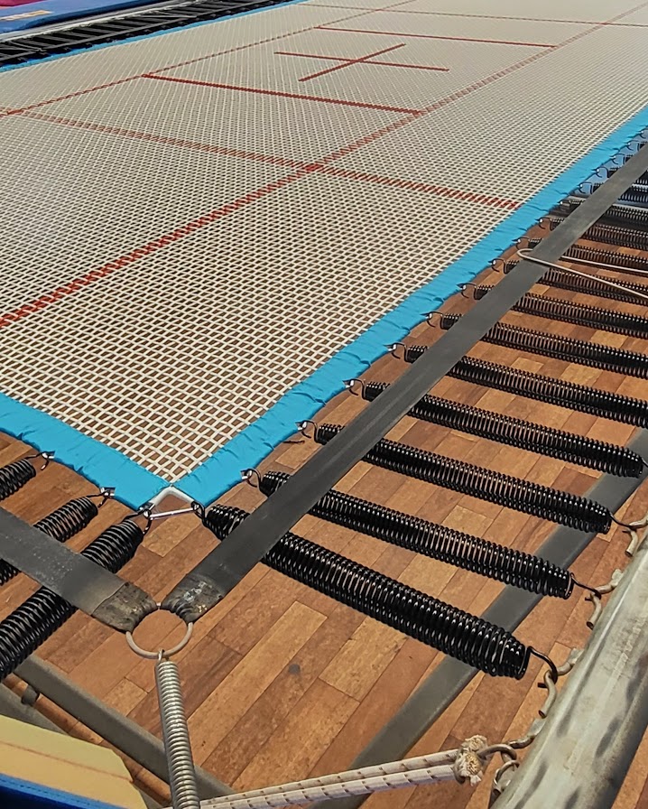 Replacement trampoline and DMT beds
