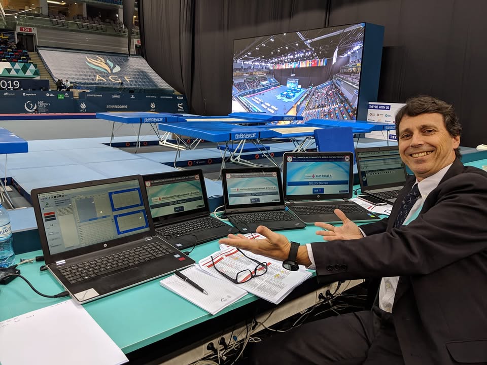 Scoring at a Trampoline World Cup